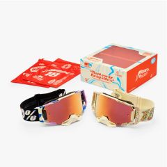 100% ARMEGA Donut Goggle Moto/MTB Jett Lawrence LE 2-Pack Lens