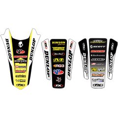 Factory Effex Rear Fender Graphic Style 16 - 19-32410
