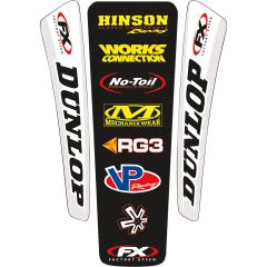 Factory Effex Universal Rear Fender Graphics - Original Style - 07-32020
