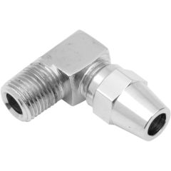 Russell Pro System II Nylon Chrome Steel Male NPT Master Cylinder/Caliper Fitting - 1/8"