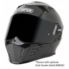 SIMPSON-MOD BANDIT GLOSS BLACK CARBON FIBRE
