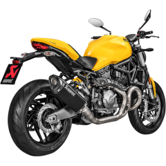 Akrapovic Slip-On Line Exhaust - S-D12SO8-RTBL