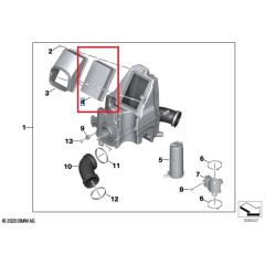 BMW Air Filter Element  13728406673