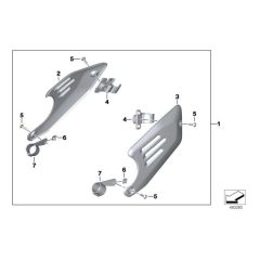 BMW Airbox Covers R NineT 2016-2019