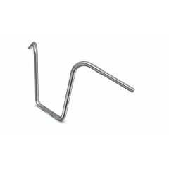 BMW Ape-Hanger Handlebars, Chrome-Plated, 16" Rise - 77229457394