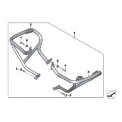 BMW Engine Protection Bar Set 77148548686