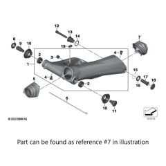 BMW Rubber Boot 33357708117