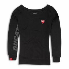 Ducati Womans round-neck Logo Sweatshirt