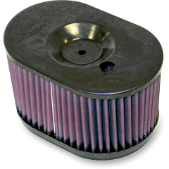 K&N High Flow Replacement Air Filter Oval - HA-8084