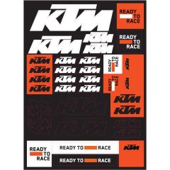 KTM Corporate Sticker Sheet 3PW210065800