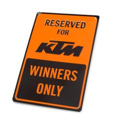 KTM Parking Sign