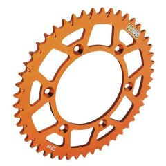 Pro Taper Race Spec Aluminum Rear Sprocket Orange - 46T (428) - 033401