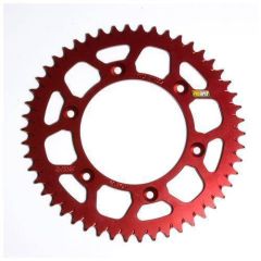Pro Taper Race Spec Aluminum Rear Sprocket Red - 50T (420) - 033248