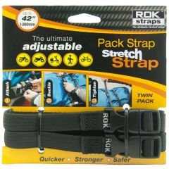 ROK Straps Pack Adjustable Stretch Strap - Medium Duty - 5/8" x 42"