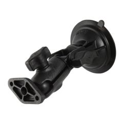 RAM Mounts Twist-Lock Composite Suction Cup Ratchet Mount with Diamond Plate - RAP-B-104-224U