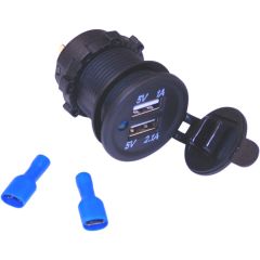 NAMZ USB Panel Mount Charging Port - NUSB-P02