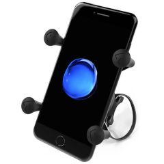 RAM Mounts X-Grip Phone Mount with RAM EZ-On/Off Cycling Base