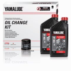 Yamalube® 10W-40 All Performance Oil Change Kit - MC (3 L) - MCY-OILCH-KT-09