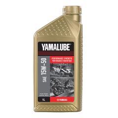 Yamaha Yamalube 15W50 Performance Synthetic Engine Oil 1 L - YST-4FS15-50-LT