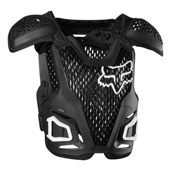 Fox Racing Youth R3 Motocross Chest Protector, Black