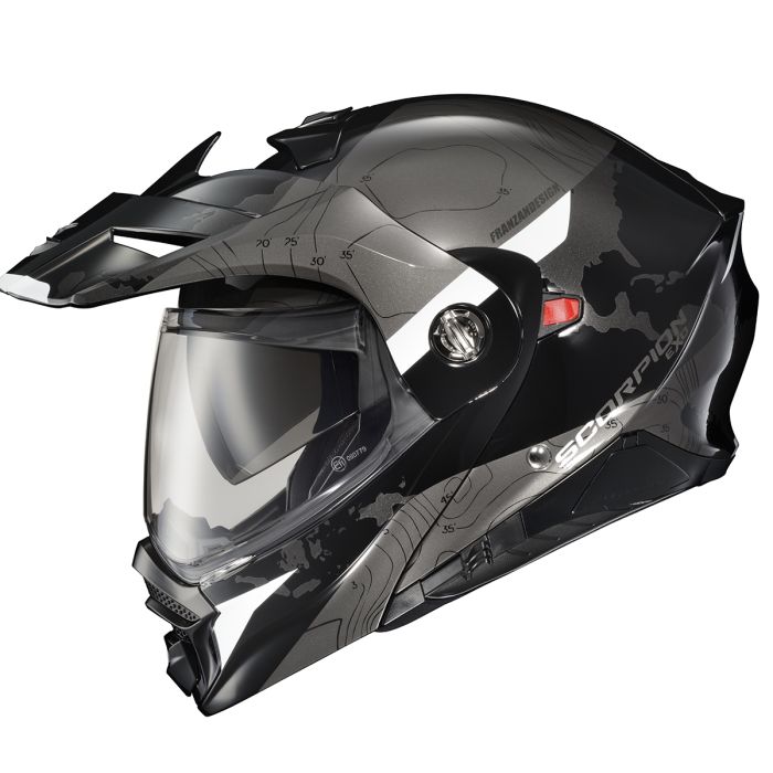 Scorpion EXO-AT960 Topographic Helmet | Blackfoot Online Canada