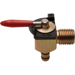 Motion Pro Inline Fuel Valve - 1/4 in. Pipe Thread and 1/4 in. Barb - 12-0085