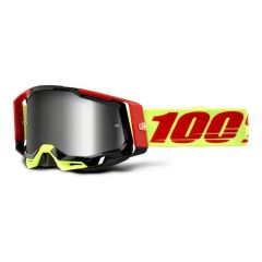 100% Racecraft 2 Goggles-Wiz Mirror Silver