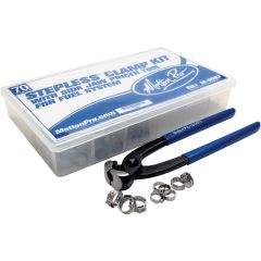 Motion Pro Stepless Fuel Lines Fitting Clamp Kit - 12-0083