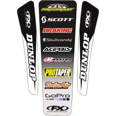 Factory Effex Universal Rear Fender Graphics - Style 2 - 16-32020