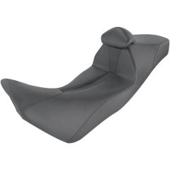 Saddlemen Adventure Track 2-Up Seat Low Profile - with Lumbar Rest - 0810-H047BR