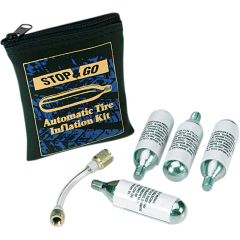 Stop & Go AUTO TIRE INFLATION KIT W/4 C02 - 1090