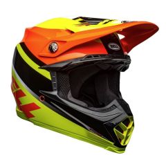 Bell Moto-9 MIPS Prophecy Off-Road Helmet - SM - Yellow/Orange/Black