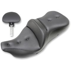 Saddlemen Road Sofa Seat Pillow Top - Heated with Driver Backrest - Extended Reach - 808-07B-183BRHC