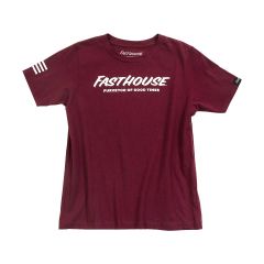 Fasthouse Logo Youth Tee - Maroon