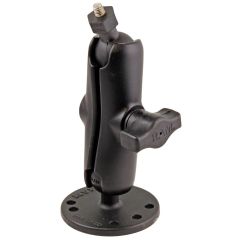 RAM Mounts Flat Surface Mount with 1" Ball for Raymarine Dragonfly-4/5 and WiFish Devices - RAM-B-202-379-M616U