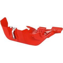 Polisport Fortress Skid Plate Red with Linkage Protection - 8476400002