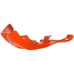 Polisport Fortress Skid Plate KTM Orange 2016 with Linkage Protection - 8469100002