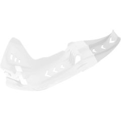 Polisport Fortress Skid Plate White with Linkage Protection - 8469000003