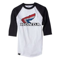 Factory Effex Honda Vintage Baseball T-Shirt