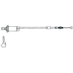 Kimpex Choke Cable Assembly 24 1/2in. - 7080946