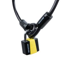 Oxford Loop Lock 10 mm Hooped Cable with Padlock