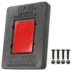 RAM Mounts Magnetic Power Plate III for Radar Detectors Kit - RAP-300-1U