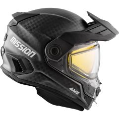 CKX Mission AMS Carbon Snow Helmet with Electric Shield