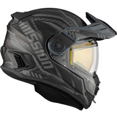 CKX Mission AMS Code Snow Helmet with Dual Lens Shield
