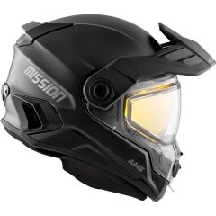 CKX Mission AMS Solid Snow Helmet with Electric Shield