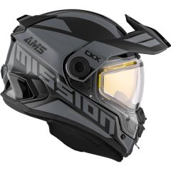 CKX Mission AMS Space Snow Helmet with Dual Lens Shield