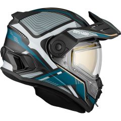 CKX Mission AMS Verve Snow Helmet with Dual Lens Shield
