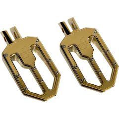 Pro-One Moto V2 Foot Pegs Gold - 500752TIN