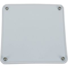 Motorsport Products Number Plate for MX/XC Bumper Screen White - 80-0000