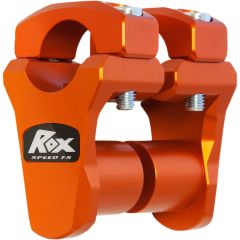 Rox Speed FX 1.75" Pivot Risers for 1 1/8" Handlebars - KTM Special Edition Orange - 3R-P2PPLO